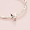 image:imagePandora Alphabet Charm  Compatible Moments  Gift for Her  Made with Sterling Silver  with Gift BoxLetter V