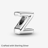image:imagePandora Alphabet Charm  Compatible Moments  Gift for Her  Made with Sterling Silver  with Gift BoxLetter Z