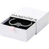 image:imagePANDORA Moments Sparkling Infinity Heart Clasp Snake Chain Bracelet  With Gift BoxSilver