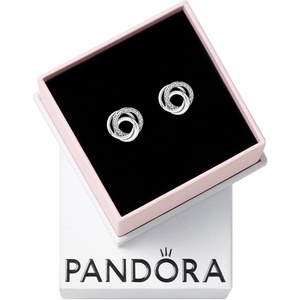 image:imagePANDORA Family Always Encircled Stud Earrings  Timeless Earrings for Women  Gift for Her  Made with Sterling Silver amp Cubic Zirconia  With Gift Box
