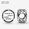 image:imagePANDORA Family Tree Charm  Engraved Family Message  Meaningful Keepsake  Jewelry for Women with Gift Box  Compatible Moments Charm Bracelets  Sterling Silver