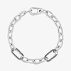 image:imagePANDORA ME Link Chain Bracelet  Bracelet for Women  Compatible with ME Charms  Features 2 Connectors  Gift for Her  Sterling Silver  With Gift Box79 Inches