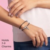 image:imagePANDORA Moments Double Woven Leather Bracelet with Silver Clasp  Sterling Silver Bracelet  Jewelry for Women  Includes Gift Box15 Inches