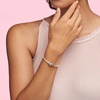 image:imagePANDORA Moments Snake Chain Bracelet  HandFinished Charm Bracelet  Jewelry for Her with Gift Box  Compatible Moments Charms  Sterling Silver75 Inches