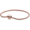 image:imagePANDORA Moments Snake Chain Bracelet  HandFinished Charm Bracelet  Jewelry for Her with Gift Box  Compatible Moments Charms  Sterling Silver79 Inches