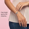 image:imagePANDORA Moments Snake Chain Bracelet  HandFinished Charm Bracelet  Jewelry for Her with Gift Box  Compatible Moments Charms  Sterling Silver90 Inches