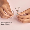image:imagePANDORA Moments Snake Chain Bracelet  HandFinished Charm Bracelet  Jewelry for Her with Gift Box  Compatible Moments Charms  Sterling Silver90 Inches
