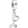 image:imagePANDORA Stethoscope Heart Dangle Charm  Compatible Moments  Gift for Her  Made with Sterling Silver amp Cubic Zirconia  with Gift Box