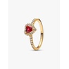 image:imagePANDORA Elevated Heart Ring  With Gift BoxGold