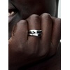 image:imagePANDORA Essence Organically Shaped Stacking Rings  Sterling Silver Ring  Layering amp Stacking Ring for Women  Includes Gift Box5