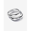 image:imagePANDORA Essence Organically Shaped Stacking Rings  Sterling Silver Ring  Layering amp Stacking Ring for Women  Includes Gift Box7