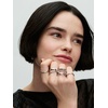 image:imagePANDORA Essence Organically Shaped Stacking Rings  Sterling Silver Ring  Layering amp Stacking Ring for Women  Includes Gift Box7