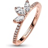 image:imagePANDORA Sparkling Herbarium Cluster Ring  Ring for Women  Layering or Stackable Ring  Gift for Her  Clear Cubic Zirconia  With Gift BoxRose Gold