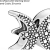 image:imagePANDORA Sparkling Pisces Zodiac Charm  Compatible Moments Bracelets  Jewelry for Women  Gift for Women in Your Life  Made with Sterling Silver amp Cubic Zirconia With Gift Box