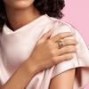 image:imagePANDORA Sparkling amp Polished Lines Entwined Ring  Ring for Women  Gift for Her  Cubic Zirconia  With Gift BoxRose Gold