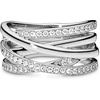 image:imagePANDORA Sparkling amp Polished Lines Entwined Ring  Ring for Women  Gift for Her  Cubic Zirconia  With Gift BoxSterling Silver