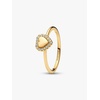 image:imagePANDORAEngravable Heart Halo RingWith Gift BoxGold