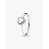 image:imagePANDORAEngravable Heart Halo RingWith Gift BoxSilver