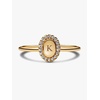 image:imagePANDORAEngravable Oval Halo RingGold platedWith Gift Box