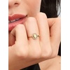 image:imagePANDORAEngravable Oval Halo RingGold platedWith Gift Box