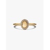 image:imagePANDORAEngravable Oval Halo RingGold platedWith Gift Box
