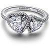 image:imagePANDORASparkling Halo Hearts RingSterling silverWith Gift Box