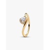 image:imagePANDORAWavy Heart RingGold PlatedSize 48with Gift Box