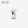 image:imagePandora Alphabet Charm  Compatible Moments  Gift for Her  Made with Sterling Silver  with Gift BoxLetter T