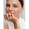 image:imagePandora Me Texture amp Stones Ring  14k GoldPlated Ring with Cubic Zirconia  Gift for Women  Includes Gift Box10