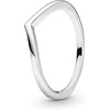 image:imagePandora Polished Wishbone Ring  Minimalist Chevron Shape Ring  Stackable Sterling Silver Ring for Women  Gift for Her  Sterling Silver  With Gift Box