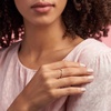 image:imagePandora Polished Wishbone Ring  Minimalist Chevron Shape Ring  Stackable Sterling Silver Ring for Women  Gift for Her  Sterling Silver  With Gift Box