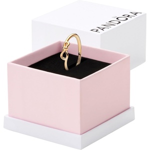image:imagePANDORA Infinity Knot Ring Shine 14k GoldPlated Ring for Women  Layering or Stackable Ring  Gift for Her  With Gift Box
