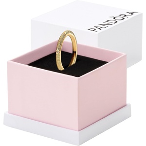 image:imagePandora Me Texture amp Stones Ring  14k GoldPlated Ring with Cubic Zirconia  Gift for Women  Includes Gift Box75