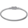 image:imagePADNORA Moments EasyClose Magnetic Clasp Snake Chain Bracelet  Sterling Silver Bracelet  Jewelry for Women  Includes Gift Box230 Centimeters