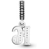 image:imagePANDORA 16th Celebration Dangle Charm  Bracelet Charm for PANDORA Moments Bracelets  Sterling Silver with Clear Cubic Zirconia  Gift for Her  Jewelry for Women with Gift Box