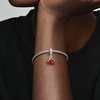 image:imagePANDORA Asymmetrical Cherry Fruit Dangle Charm  Compatible Moments  Stunning Womens Jewelry  Gift for Women  Made with Sterling Silver amp Enamel  With Gift Box