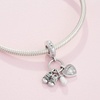 image:imagePANDORA Baby Bottle amp Shoes Dangle Charm  Compatible Moments  Jewelry for Women  Made with Sterling Silver Cubic Zirconia amp Enamel  Gift with Gift Box