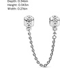 image:imagePANDORA Band of Hearts Safety Chain Charm  Compatible with PANDORA Moments  Sterling Silver  Gift for Her  Jewelry for Women with Gift Box