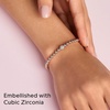 image:imagePANDORA Beads amp Pav Bracelet  Bracelet for Women  Gift for Her  With Gift Box75 Inches