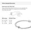 image:imagePANDORA Beads amp Pav Bracelet  Bracelet for Women  Gift for Her  With Gift Box75 Inches