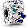 image:imagePANDORA Butterflies Clip Charm  Compatible Moments  Jewelry for Women  Gift for Her  Made with Sterling Silver amp Enamel  With Gift Box