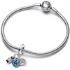 image:imagePANDORA Camera Heart amp Compass Triple Dangle Charm  Bracelet Charm for PANDORA Moments Bracelets  Gift for Her  Sterling Silver amp Enamel with Cubic Zirconia  With Gift Box