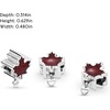 image:imagePANDORA Canada Red Maple Leaf Charm  Compatible with PANDORA Moments  Gift for Her  Made with Sterling Silver amp Enamel  with Gift Box