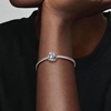 image:imagePANDORA Eternity Circle Charm  Compatible Moments  Gift for Her  Made with Sterling Silver and Manmade Crystals  with Gift BoxClear