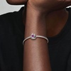 image:imagePANDORA Eternity Circle Charm  Compatible Moments  Gift for Her  Made with Sterling Silver and Manmade Crystals  with Gift BoxPink