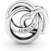 image:imagePANDORA Family Always Encircled Heart Charm  Compatible Moments  Stunning Womens Jewelry  Gift for Her  Made with Sterling Silver  With Gift Box