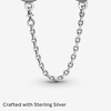 image:imagePANDORA Family Forever Safety Chain Charm  Meaningful Family Keepsake Gift  HandFinished Jewelry for Women with Gift Box  Compatible Moments Charm Bracelets  Sterling Silver