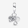 image:imagePANDORA Family Infinity Triple Dangle Charm  Compatible with PANDORA Moments Bracelets  Jewelry for Women  Made with Sterling Silver amp Cubic Zirconia  With Gift Box