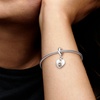 image:imagePANDORA Friends Forever Heart Dangle Charm  Compatible Moments  Jewelry for Women  Gift for Her  Made with Sterling Silver amp Cubic Zirconia  With Gift Box
