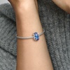 image:imagePANDORA Galaxy Blue amp Star Murano Charm  Bracelet Charm for PANDORA Moments Bracelets  Stunning Womens Jewelry  Gift for Women  Made with Sterling Silver  With Gift Box